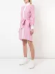 Badgley Mischka Gestreiftes Hemdkleid