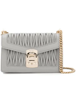 Miu Confidential Chain Bag Farfetch Miu Confidential Chain Bag
