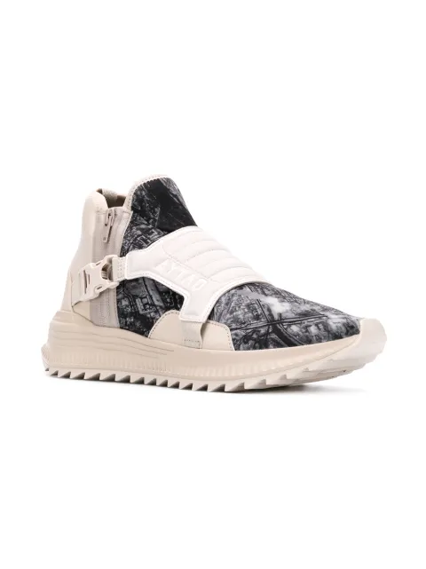 PUMA PUMA HI-TOP SNEAKERS - NEUTRALS