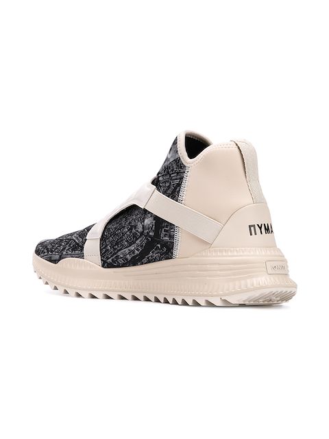 PUMA PUMA HI-TOP SNEAKERS - NEUTRALS