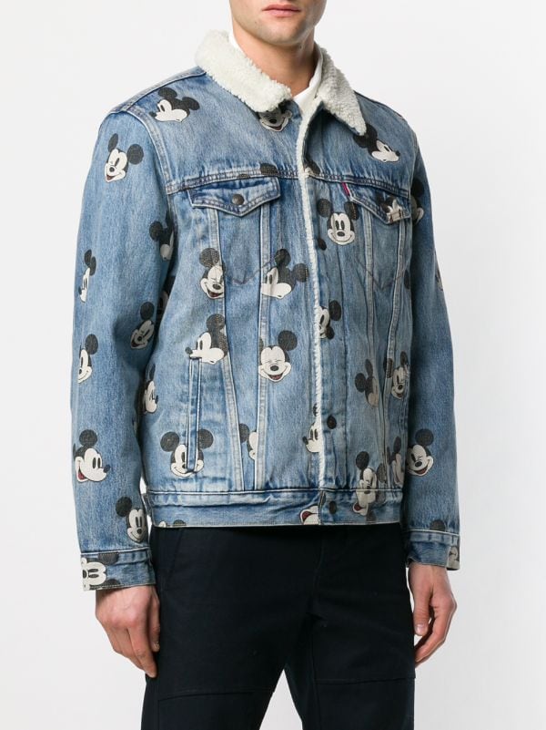 jacket levis mickey mouse