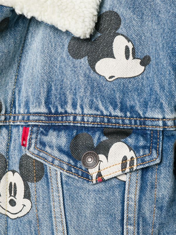 mickey mouse denim jacket for women by levi's