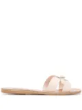 Ancient Greek Sandals Anna slides - White