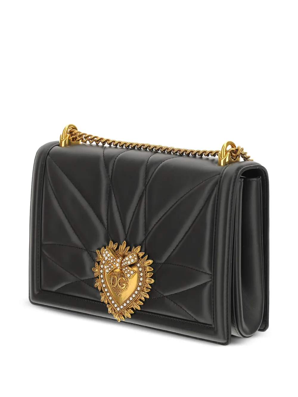 Dolce & Gabbana Borsa a spalla Devotion grande trapuntata | Borse a spalla | Image 3