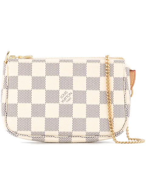 mini pochette damier