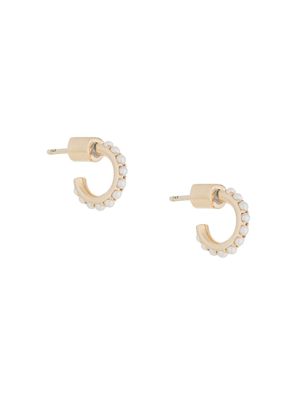 фото Meadowlark small hoop earrings