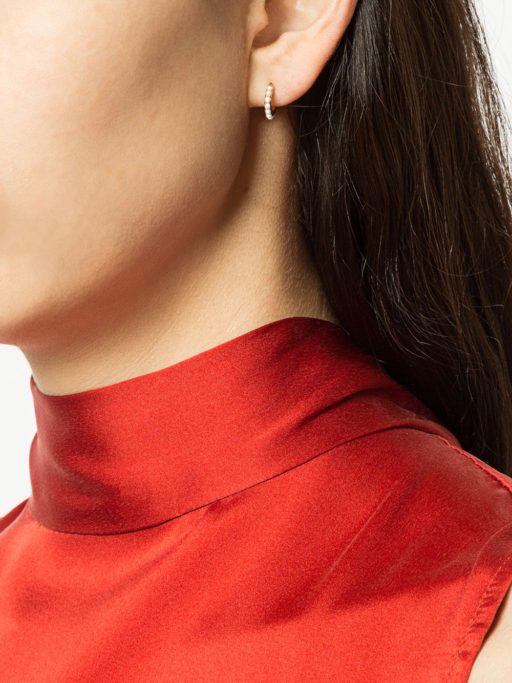 фото Meadowlark small hoop earrings