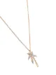 Yvonne Léon 18K yellow gold and diamond palm tree necklace