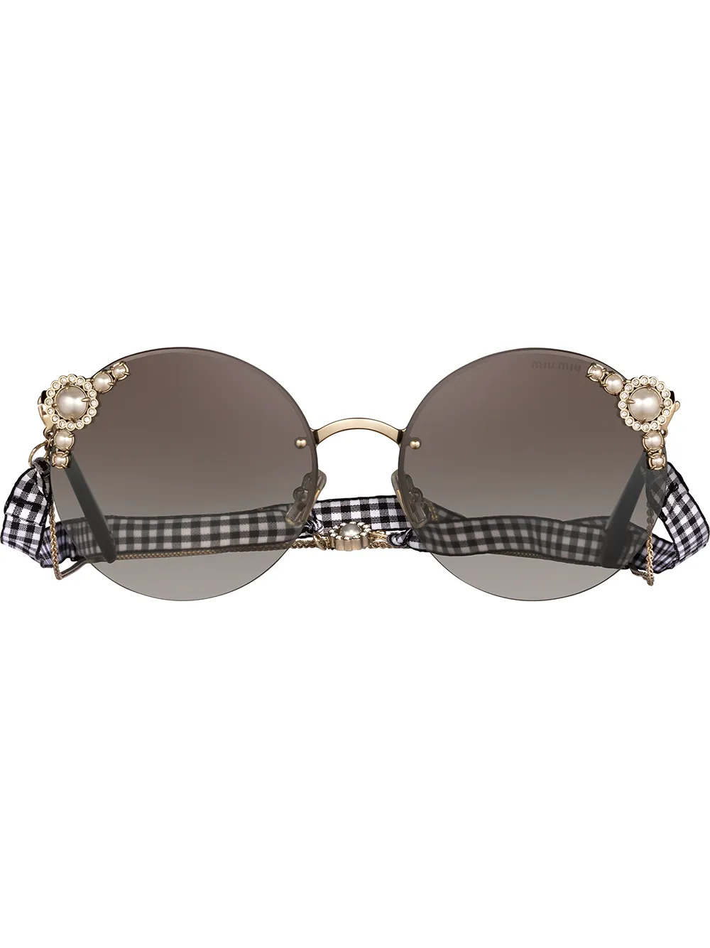 

Miu Miu Eyewear Limited Edition round sunglasses - Grey