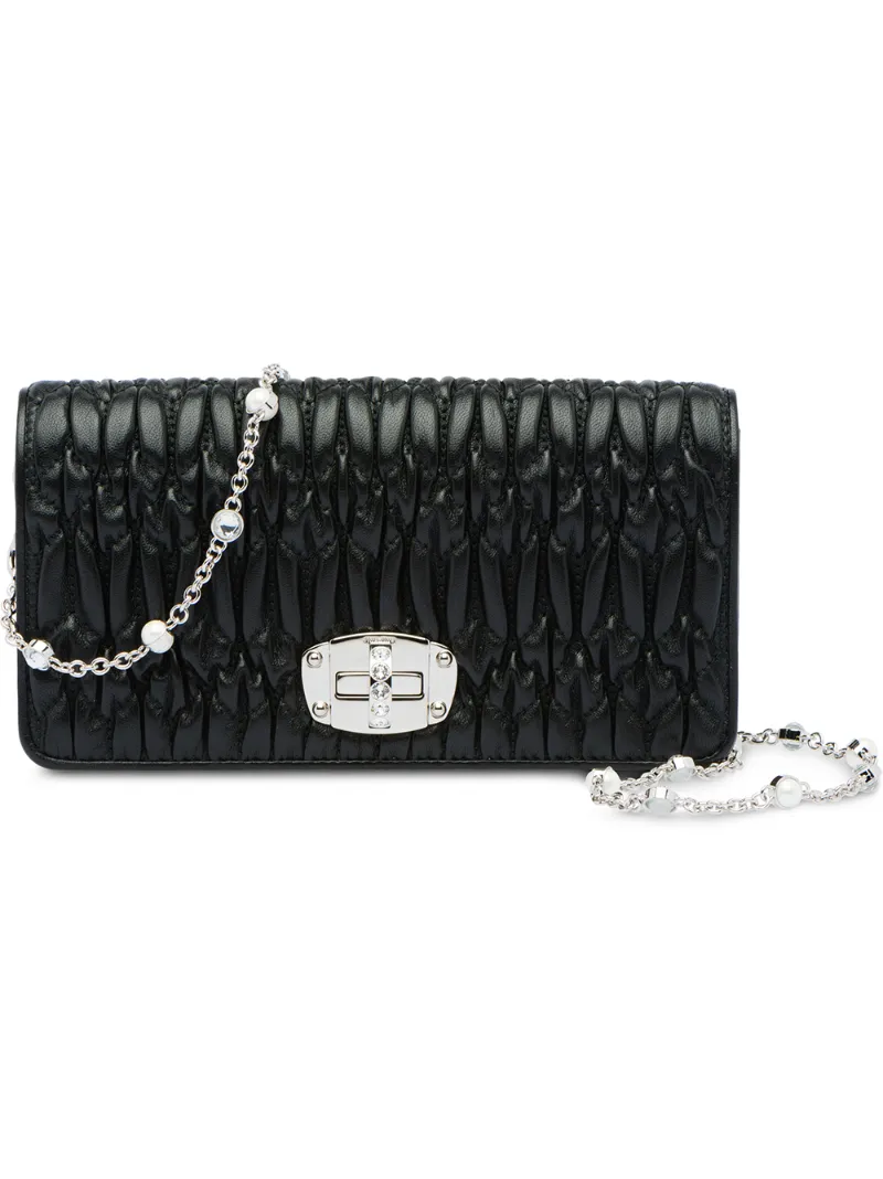 Miu Miu стеганый кошелек