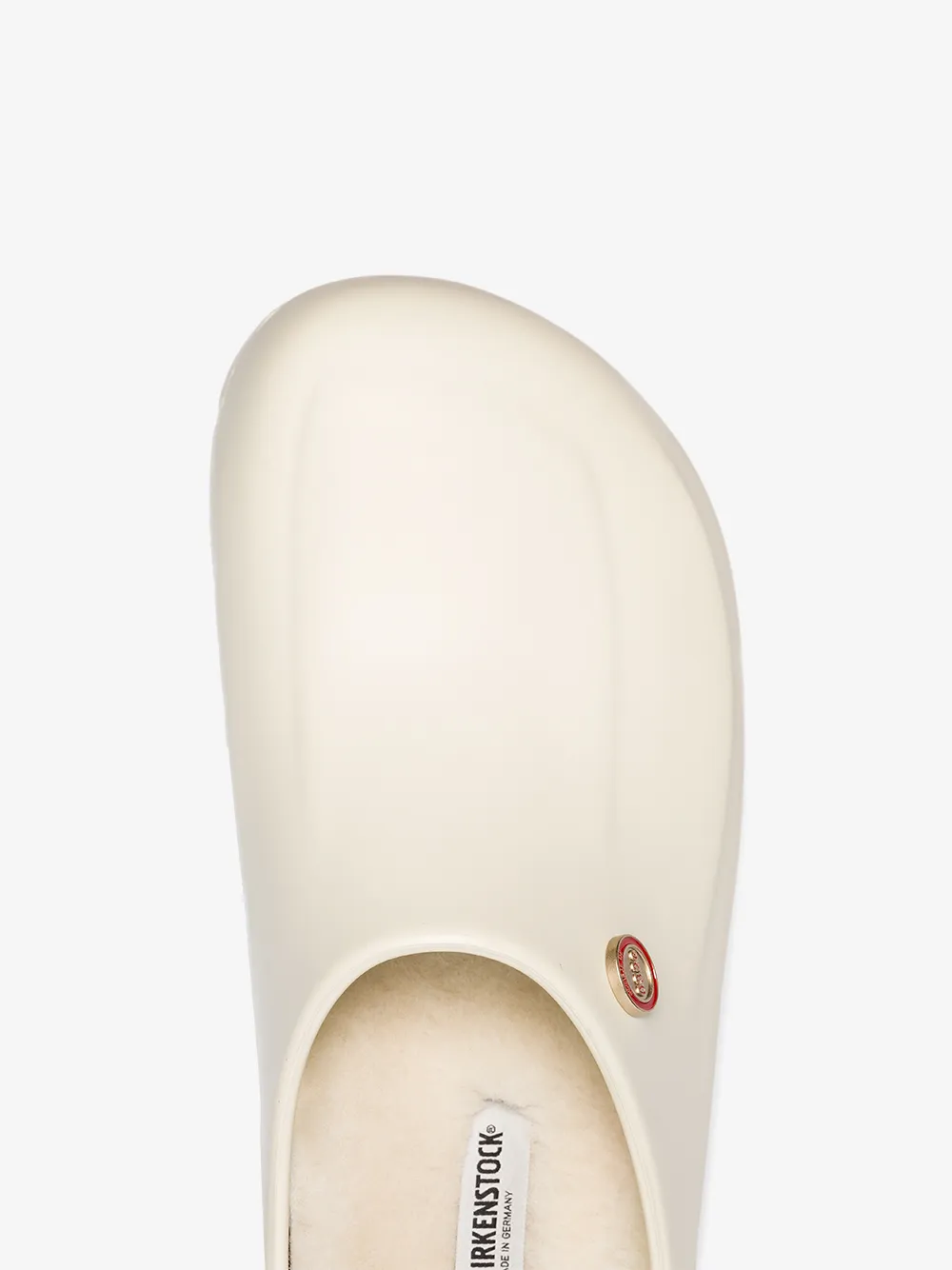 032C 032C WHITE X BIRKENSTOCK SUPER BIRKI CLOGS