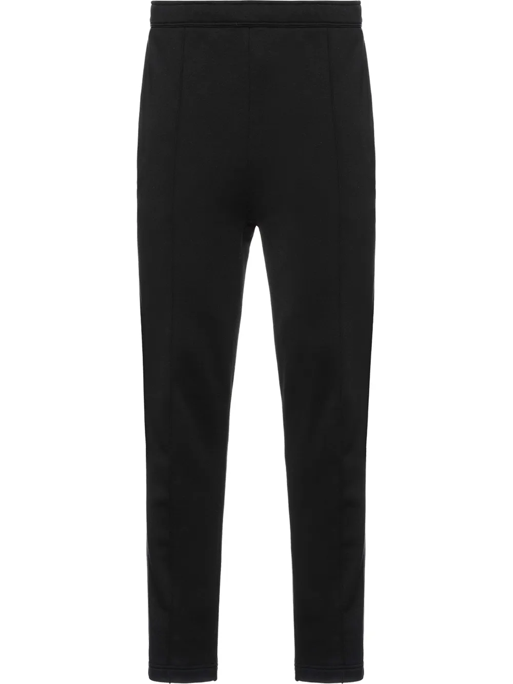 Prada logo fleece trousers – Black