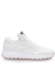 Image 1 of Prada top stitched runner sneakers