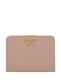 Prada small logo-plaque wallet - Pink