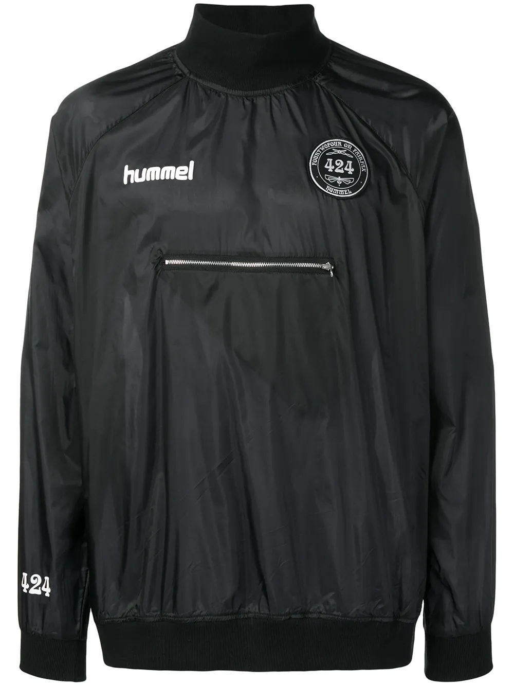 424 chamarra Spray | negro | Image 1