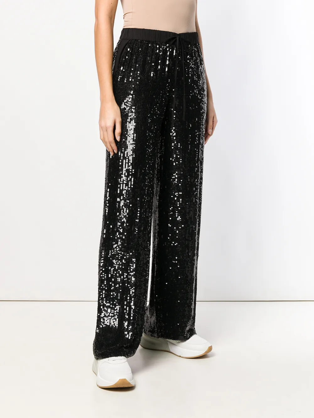 P.A.R.O.S.H. broek met pailletten Zwart