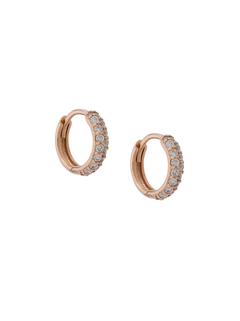 Carbon & Hyde Boom boom huggie earrings