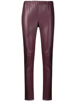 michael kors faux leather pants