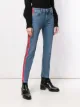 Alexander McQueen Jeans mit Galonstreifen