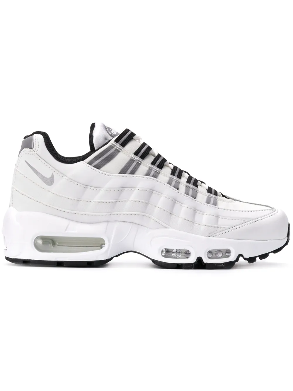 nike black and grey ombre air max 95 og trainers