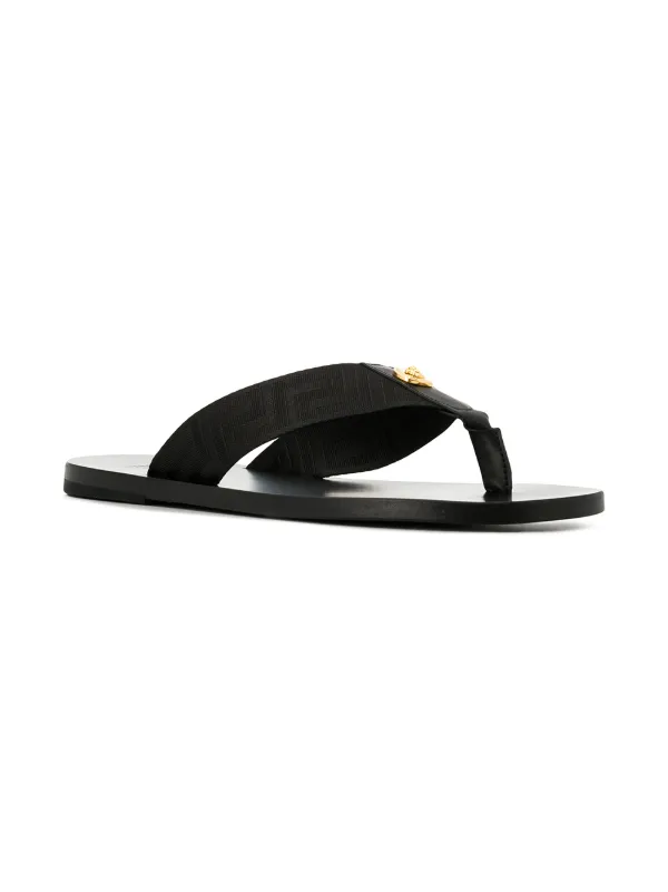 versace palm slippers price
