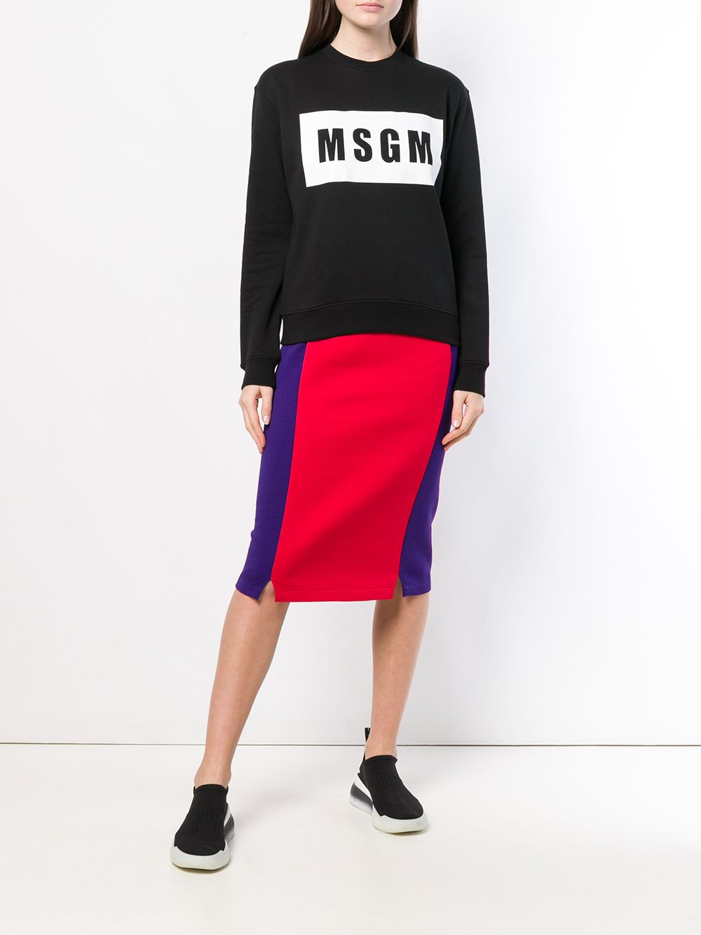 фото Msgm толстовка с логотипом