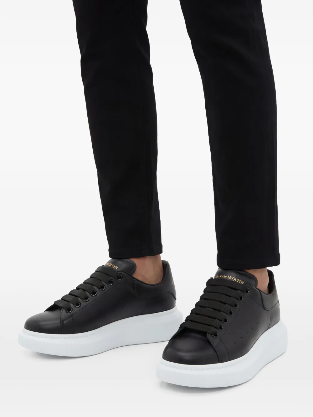 Alexander McQueen Oversized low-top Sneakers | Black | FARFETCH