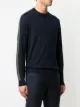 Giorgio Armani chevron stripe jumper
