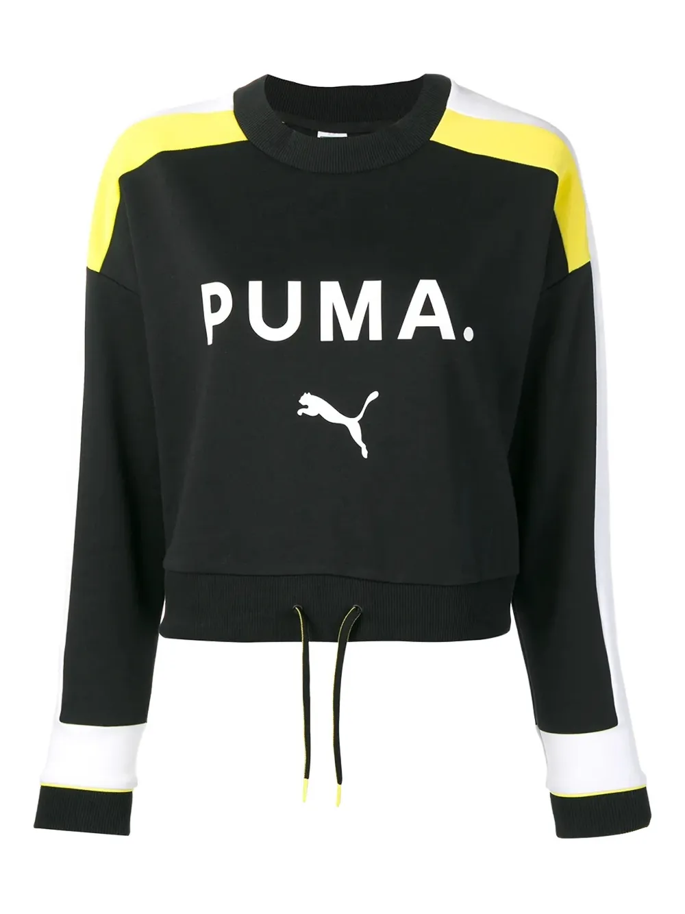 PUMA Felpa con coulisse - Nero