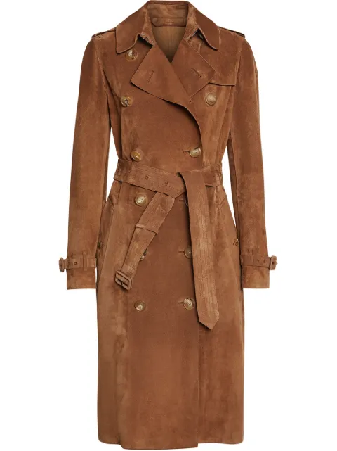 burberry suede coat
