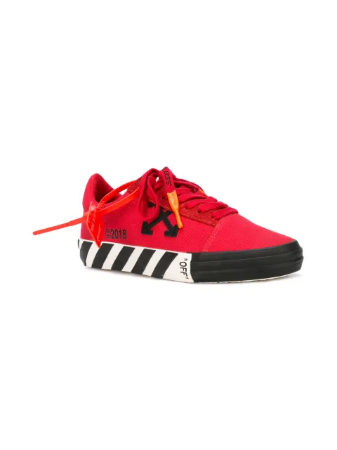off white vulc low red