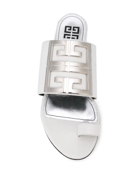 Givenchy 4G Logo Slide Sandals | Farfetch.com