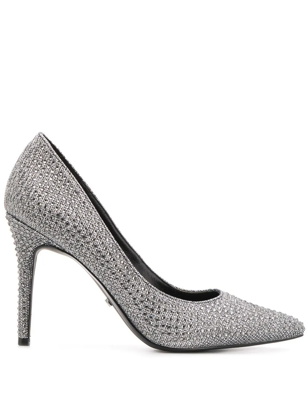 michael kors heels silver