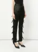 Self-Portrait bow tie straight trousers