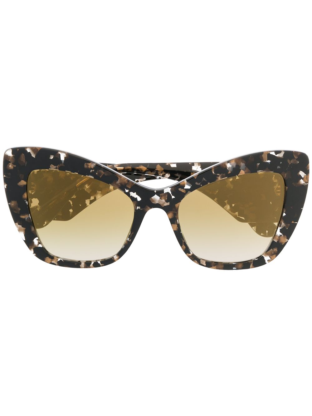 фото Dolce & gabbana eyewear "солнцезащитные очки в массивной оправе ""кошачий глаз"""