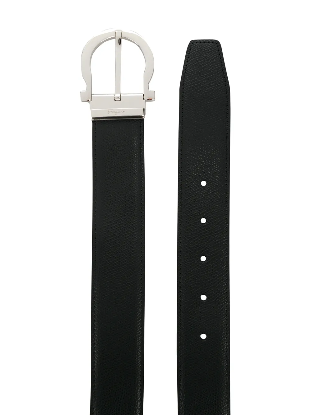 Ferragamo Gancini riem - Zwart