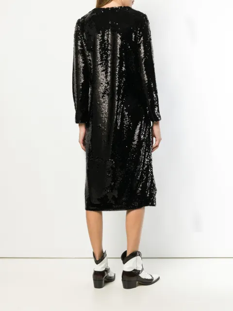 ganni sonora sequin dress