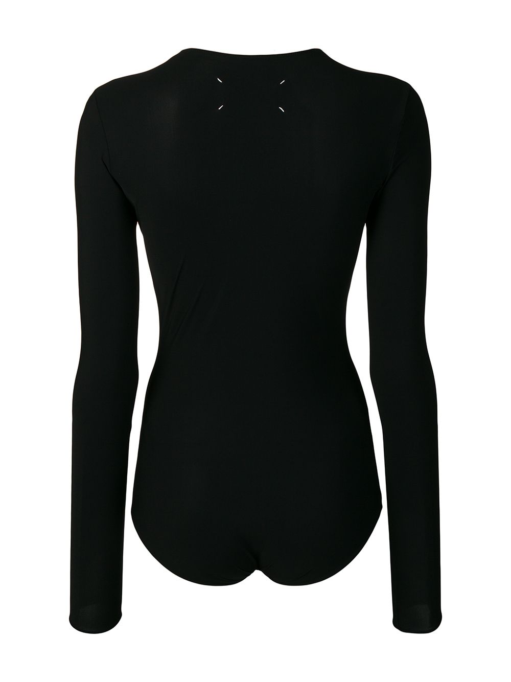 Image 2 of Maison Margiela round-neck jersey bodysuit