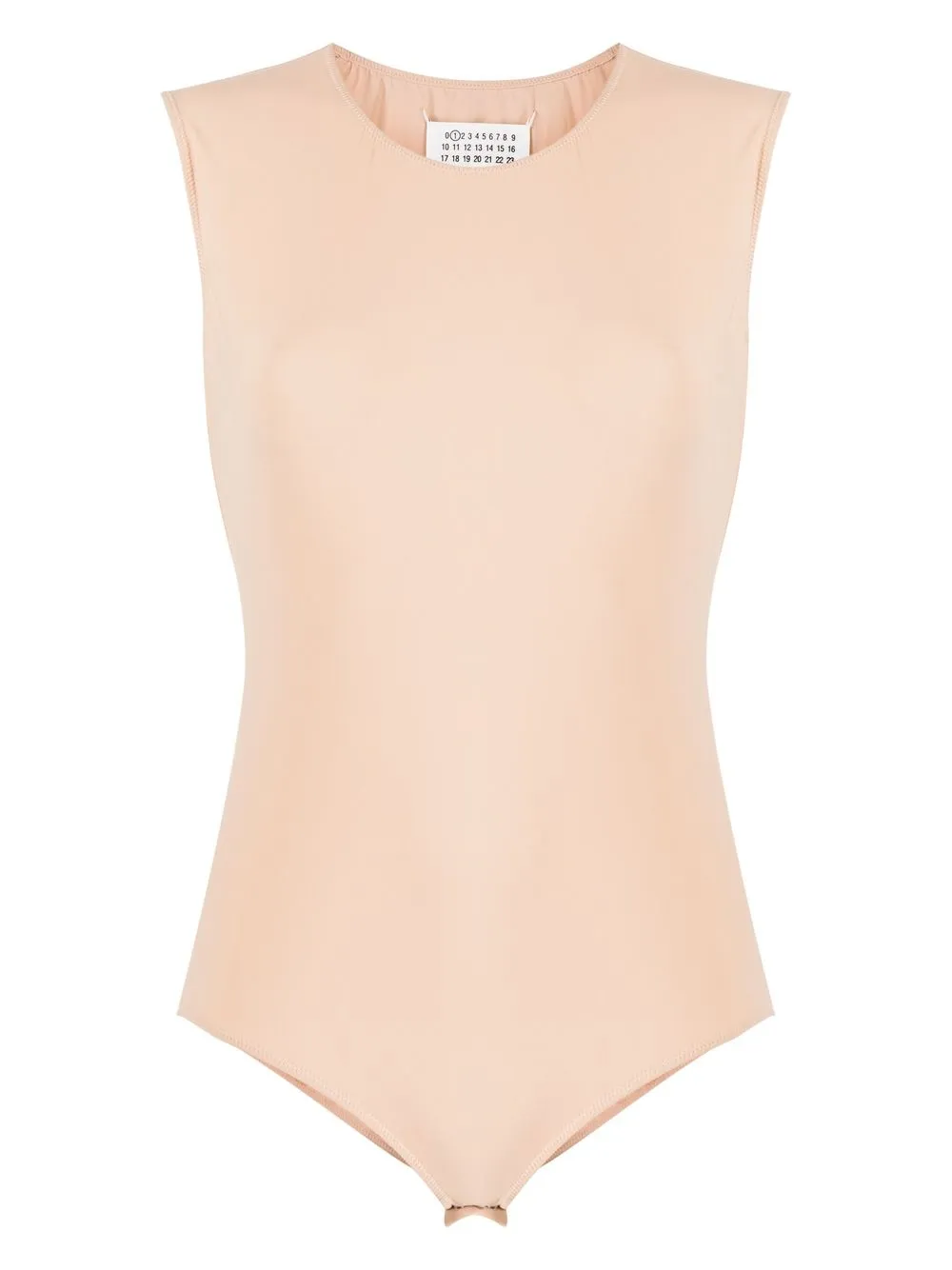 Maison Margiela mouwloze bodysuit - Beige