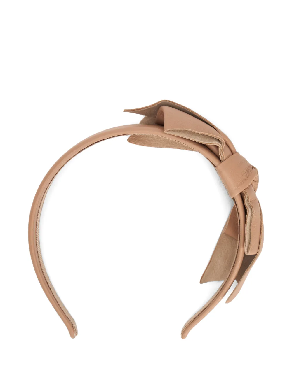  Red(v) Bow Headband - Neutrals 