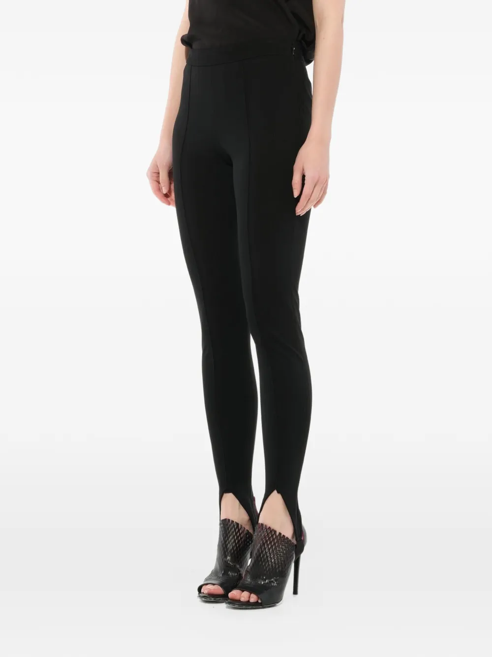 Givenchy skinny stirrup trousers Zwart
