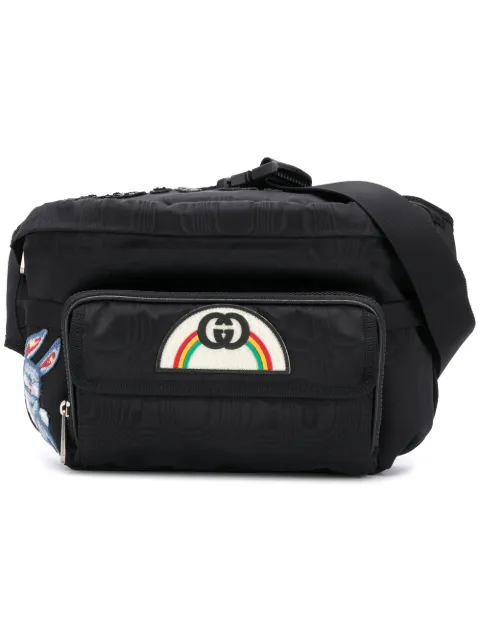 gucci fanny pack with patches