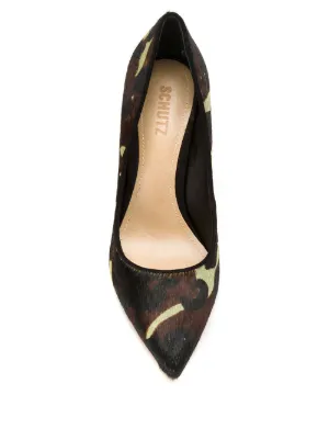 scarpin camuflado schutz