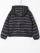 الصورة 2 من Moncler Kids معطف مبطن ومزين بخطوط بالشعار