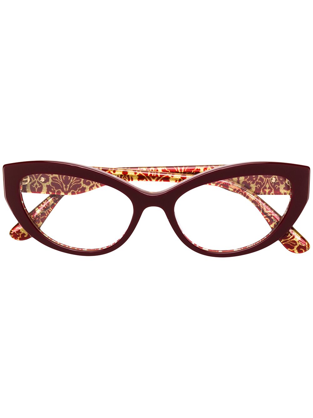 фото Dolce & Gabbana Eyewear очки в оправе 'кошачий глаз'