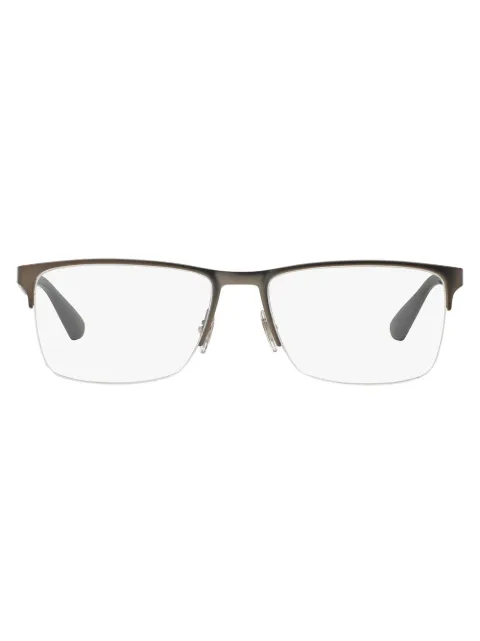 Ray-Ban rectangle-frame glasses