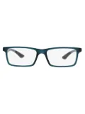 Ray-Ban rectangle-frame glasses - Blue