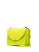 Wandler neon yellow Luna leather shoulder bag