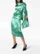 Christopher Kane tie-back satin dress