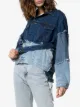Natasha Zinko Jeansjacke im Patchwork-Look